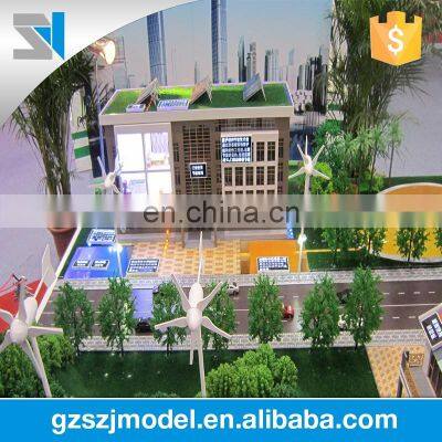 latest layout design for factory , 3d building scale model maker