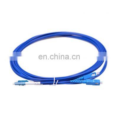 LSZH PVC Fiber patch cord simplex duplex lc sc indoor armored fiber cable patchcord lc sc aramid patch cord