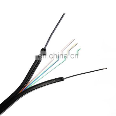 FRP/KFRP 1 2 4 6 8 12  core outdoor G657A1 G657A2  FTTH Flat drop fiber optic cable  ftth optical node gjyxfch fiber cable