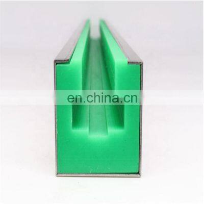 Wear Resistant UHMWPE Guide Rail HDPE Plastic Guide Rail Supplier