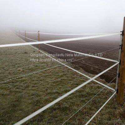 livestock electric fence electric polywire width 2.5mm for horsse