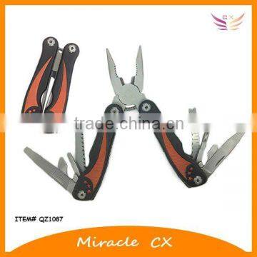 Rubber insert handle outdoor multi tool