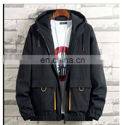 New Spring and Autumn 2020 Men's Jacket New Korean Spring and Autumn Men's Light Jacket Men's Baseball Uniform Beats the Aviator photo-2