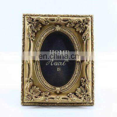 best price and high quality gold custom wall photo resin picture frames