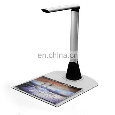 High Definition Scanner 5.0 Mega Pixels LED 2592x1944 A4 A5 Document Book Photo ID Scanning Camera FZ500