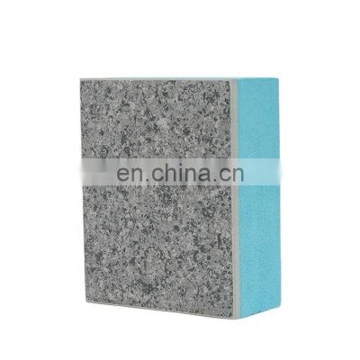 100mm Low Cost Roofing Lightweight Decorative Styrofoam Precast House XPS Cement Composite Sandwich Panels For Prefab Houses