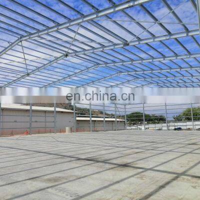 Prefabricated Light Large Span Steel Frame Building Used Warehouse Steel Structures photo-3