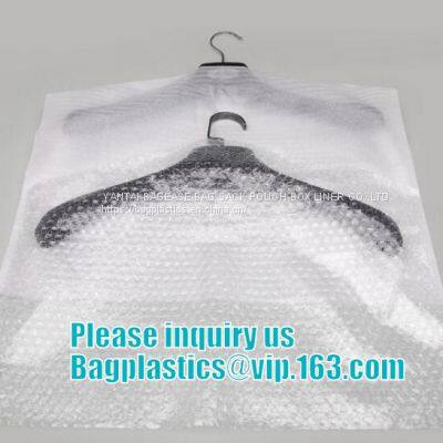 DRY CLEANING GARMENT BAG COVER, SANITARY LAUNDRY BAG, HOTEL, LAUNDRY STORE, CLEANING SUPPLIES,HANGER