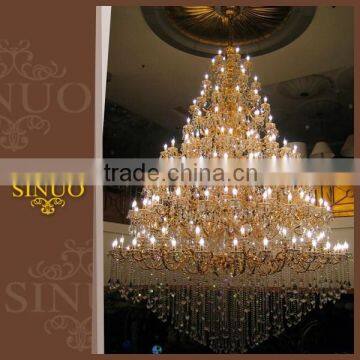 European style luxurious crystal pendants for chandelier