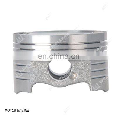 Gasoline Motorcycle Engine Piston 57.3mm With Pin and Circlip. photo-2