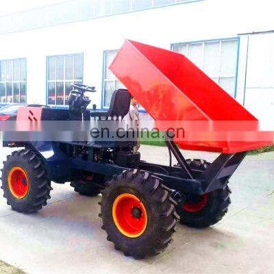 Factory Price ZY100 Palm Diesel Mini Truck 4*4 Wheel Dumper photo-2