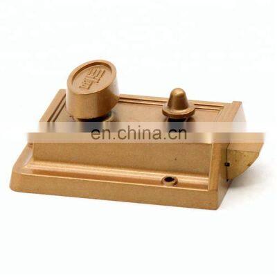 Одинарный цилиндрический пружинный защелкивающий механизм для дверей, ночной защелкивающий механизм и замковый цилиндр photo-2