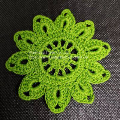 Handcraft garment accessories handmade cotton appliques