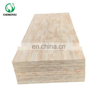 Finger Joint Board 30mm AB Grade Rubberwood Finger Joint Lumber Board