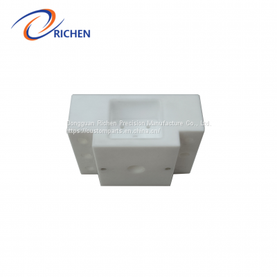 Customized White Plastic Industrial High Precision CNC Machine Parts photo-5