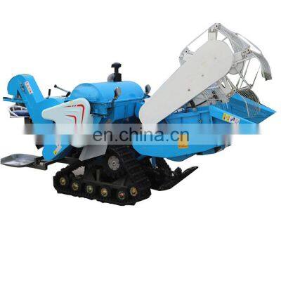 Supply rice paddy harvest machine mini rice harvester Combined small rice harvest machine