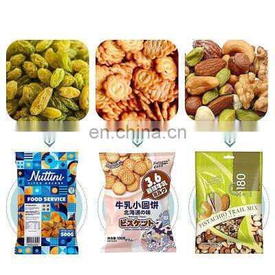 High Speed Automatic Filling Packaging Machinery Multi-head Weighing Film Forming Hardware Granule Pet Dog Food Packing Machine photo-2