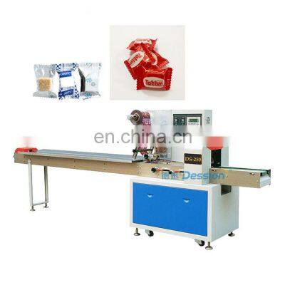 Automatic cube sugar gummy candy lollipop candy packaging machine