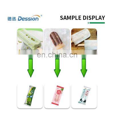 Automatic Ice Cream Stick Popsicle Pillow Packing Machine With Auto Dispenser photo-2