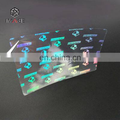 Personalization Custom Made ID Transparent Hologram Overlay photo-2