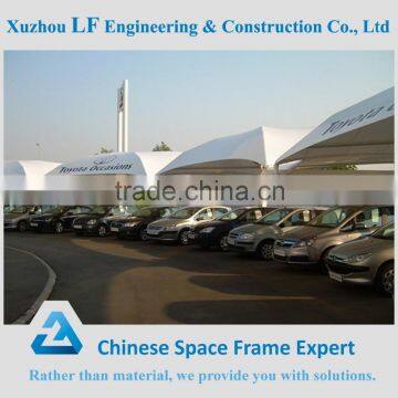 Galvanized Steel Roof Truss Design for Car Parking