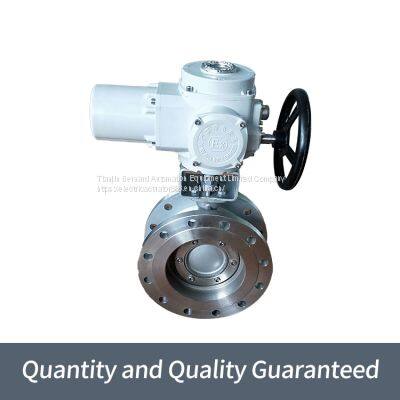 Bernard Stainless Steel Electric Flanged Butterfly Valve DN65 Hard Seal Valve Assembly photo-4