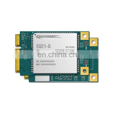 Global Region/Operator 10Mbps/5Mbps LTE Cat 1 Module LTE EG21-G Mini PCIe