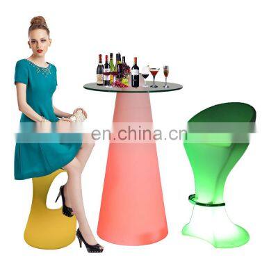 bar chairs /Waterproof outdoor party/event illuminated holiday lighting chair furniture bar counter chairs