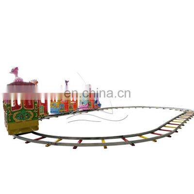 Factory Price Amusement Rides Outdoor Electric Train Ride Mini Fun Train for Sale photo-3