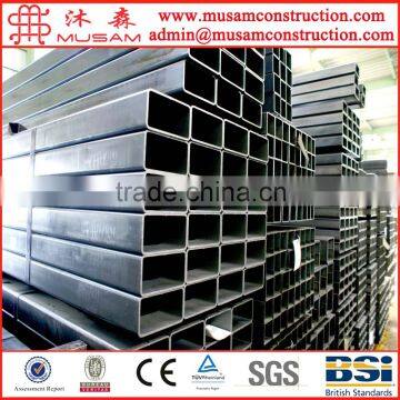 Q235 High Strength Square Steel Pipe Price and Sizes