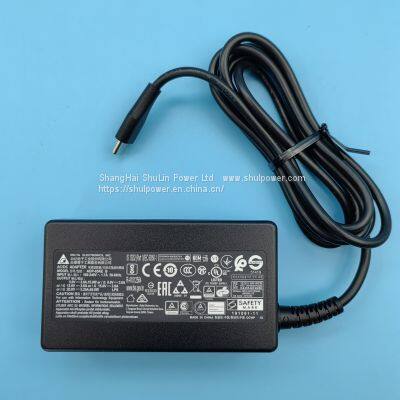 Delta 65W PD Type-c power charger for H.P  laptop adaptor ADP-65KE