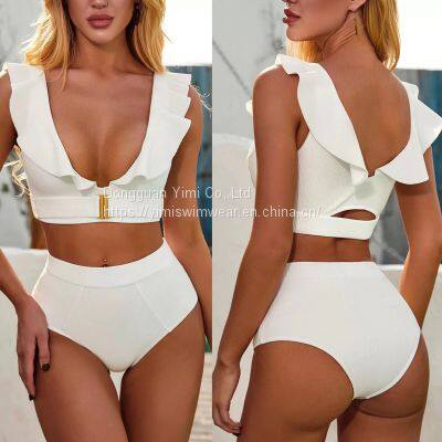 2 Pieces Ladies Women Sexy Swimsuit Bikini Swimwear