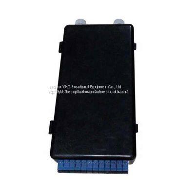 1*8 PLC Splitter Telecommunication Box Closure 12 Port FTTH Box photo-2