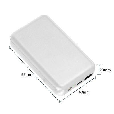 10,000mah Battery 7.4V 3A Electric Heating Suit Power Bank 5V 2A Mobile Power Supply photo-2