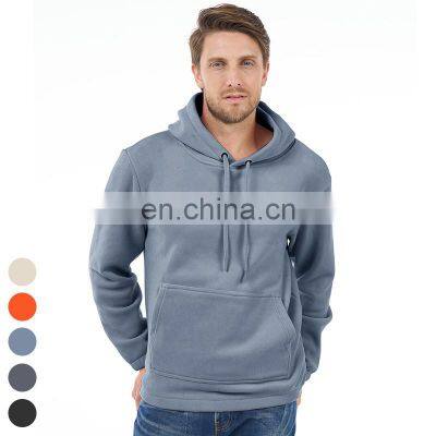 High Quality Heavyweight Sweatshirts Loose Casual Hoodie Wholesale Warm Pullover Custom Blank Sweatshirt Men Fleece Hoodies photo-2