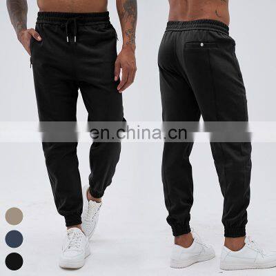 Loose Zipper Side Pockets Jogger Wholesale Sports Trousers Casual Training Tracksuit Custom Gym Sweatpants Joggers Pants For Men photo-4