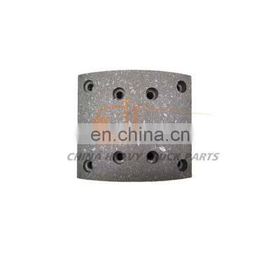 Chinese Suppliers  SINOTRUK SITRAK   Chassis Axle Parts  WG4075450160 Brake Friction Pad (410*160)