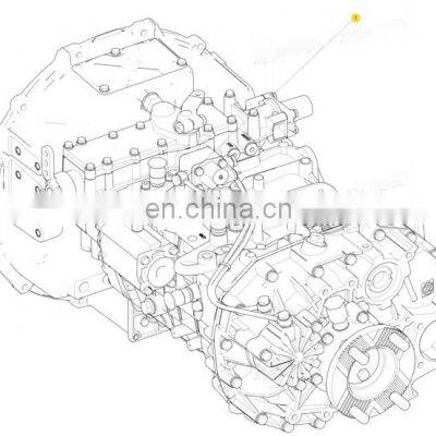 Gearbox assembly WG9725220400 Z F 9S1315TO Transmission for SITRAK