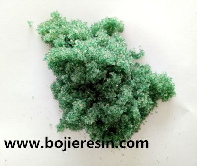 Lithium extraction resin