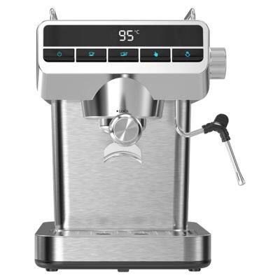 Tenfly Coffee Machine Factory Logo Custom, Home Semi-automatic Espresso Machine, Stainless Steel Italy Espresso Coffee Maker photo-3