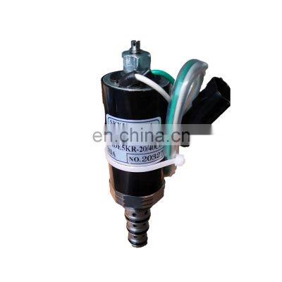 For XCMG XE235C excavator parts Solenoid valve