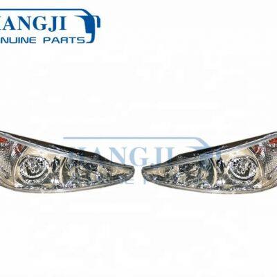 Bus front light Chinese bus parts headlights HJQ-020 Genuine modern universe led headlamp bus accessory for sale