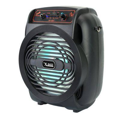 Outdoor 8 Inch Bass RGB Light Portable Handle Speaker Party Stage Dj Microphone Subwoofer Home Karaoke BT Speaker photo-6