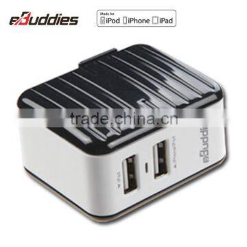 3.4A USB Wall Charger 2 ports Dual USB Travel Charger with mfi certification