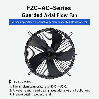 AC 220/380V 300 1350rpm  YWF Series Low Noise Efficient External Rotor AC Axial Fan Motor for Industrial Cooling