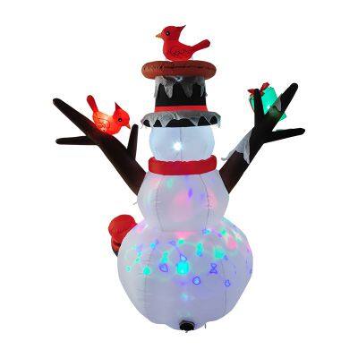 Christmas Outdoor Decor With Snowman Inflatable Seasonal Christmas Decor photo-5