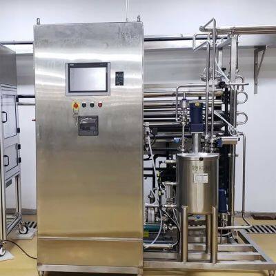 Milk Beverage UHT Pasteurization Machine, Juice, Beer Custom Stainless Steel Tubular Sterilizer photo-2