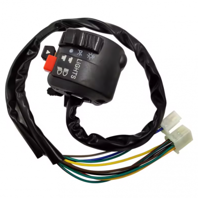Motorcycle Low and High Beam Light Switch Ignition Switch Assembly for Motorcycle