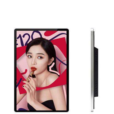 High-definition Intelligent Wall-mounted Advertising Machine, Commercial Display Screen for Information Display and Presentation in Shopping Malls and Supermarkets, Hanging Playback photo-4