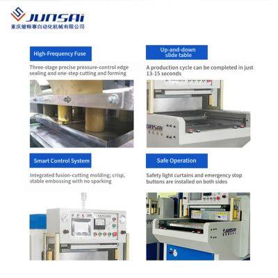 15KW 3D Stereo StickerHigh-Frequency Fuse Machine photo-2